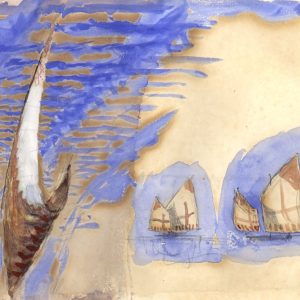 Sailing Boats in Venice - John Ruskin