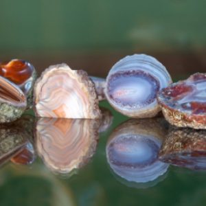 Agate from the John Ruskin Mineral Collection