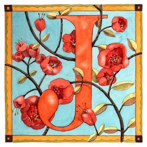 Botanical Alphabet Cards